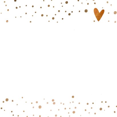 Valentijnskaart liefde koper hart - LO 3