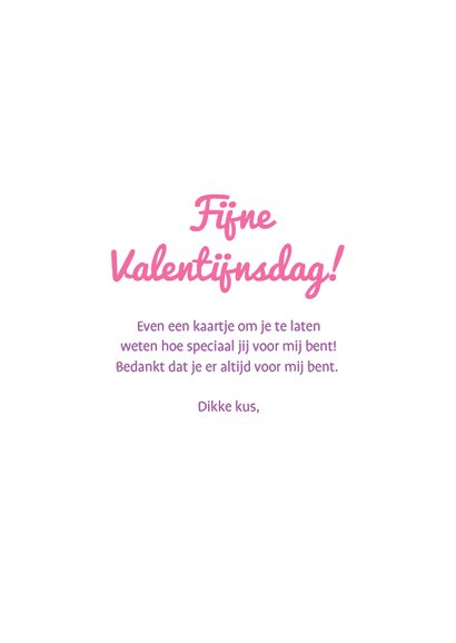 Valentijnskaart liefde snoep hartjes zoet lief verliefd 3