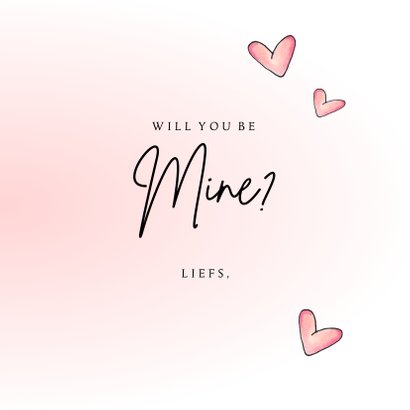 Valentijnskaart Lime yours 3