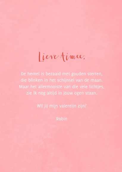 Valentijnskaart long distance valentine kisses met kusjes 3