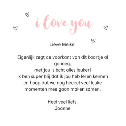 Valentijnskaart - Met jou is alles leuker 3