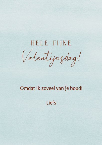 Valentijnskaart met maan vlinder en bloemen 3