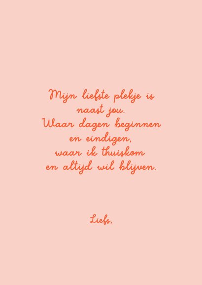 Valentijnskaart mijn liefste plekje 3