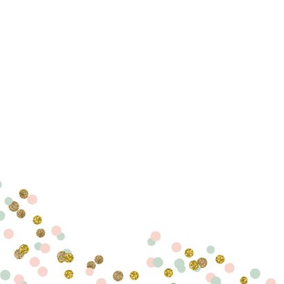 Valentijnskaart praatwolk confetti 2