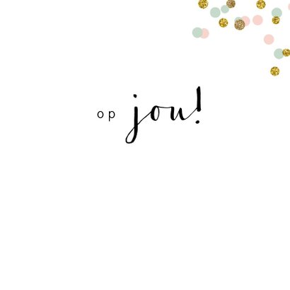 Valentijnskaart praatwolk confetti 3