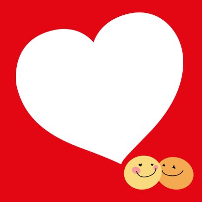 Valentijnskaart Smiley 3