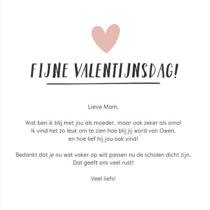 Valentijnskaart voor de liefste oma van de wereld 3