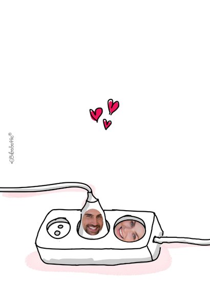 Valentijnskaart we just fit 2