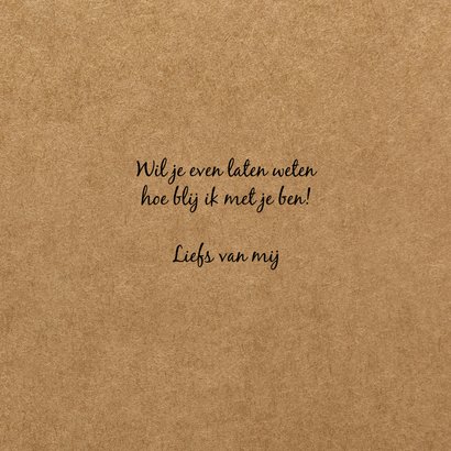 Valentijnskaart you're my cup of tea happy moments 3