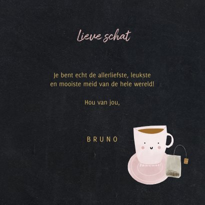 Valentijnskaart you're such a cu-tea theekopje 3