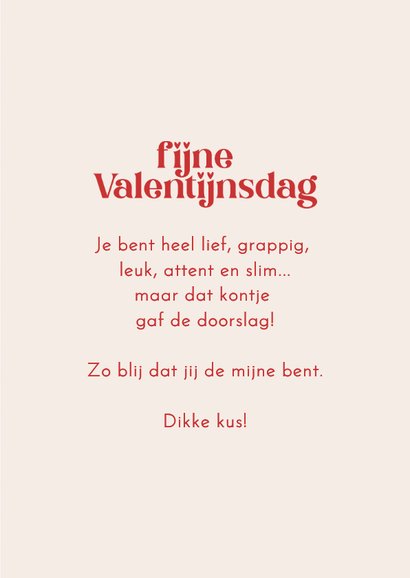 Valentijnskaartje gestreept ik hou van jou hartjes 3