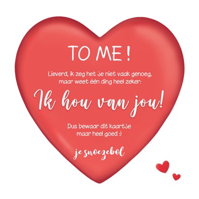 Valentijnskaartje you are purrrfect 3