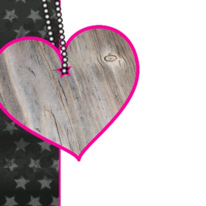 Van HARTE houten hart ster 4k 2