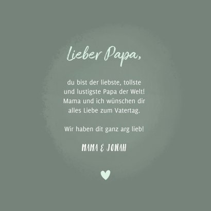 Vatertagskarte 'Love you like no otter' 3