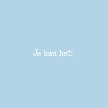 Veel geluk kaart met een papieren vliegtuigje 3