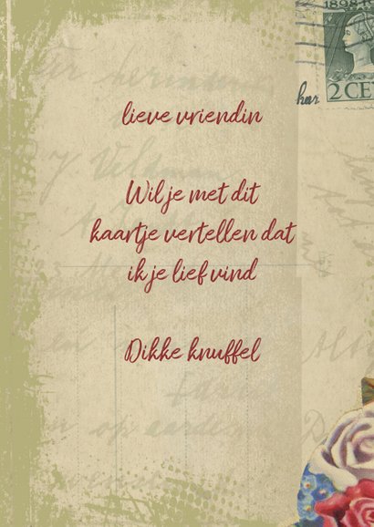 Veel liefs vintage meisje 3