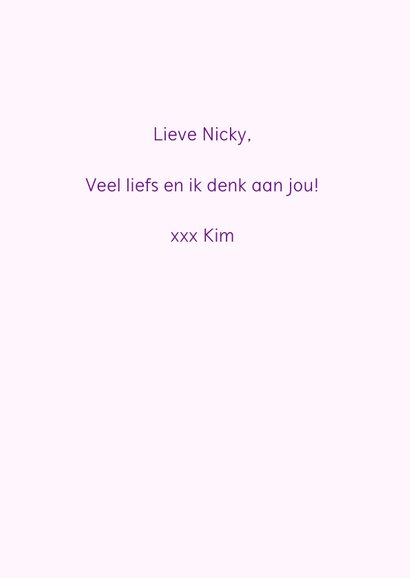 Veel liefs voor jou N03 3