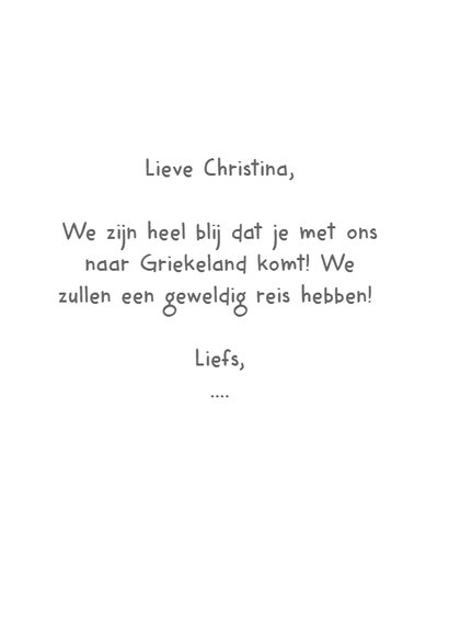 Veel liefs zomaar kaart met tulpen 3