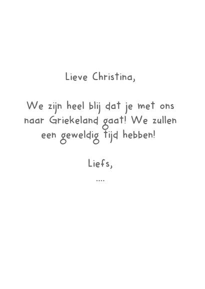 Veel liefs zomaar kaart met tulpen 3