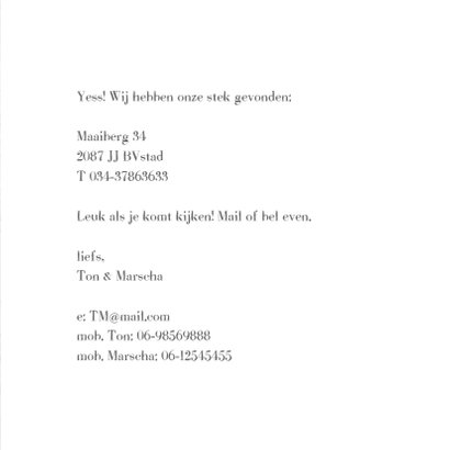 verhuis tekst foto hout print 3