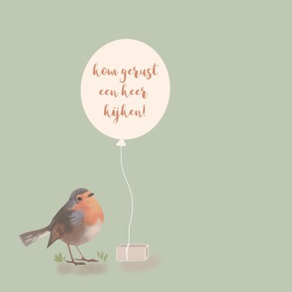 Verhuiskaart Bird 2
