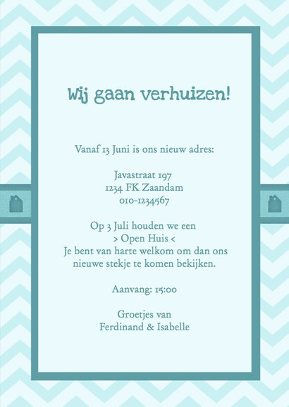 Verhuiskaart Foto Collage 3