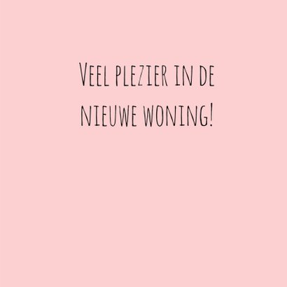 Verhuiskaart - Huisje, sterren 3