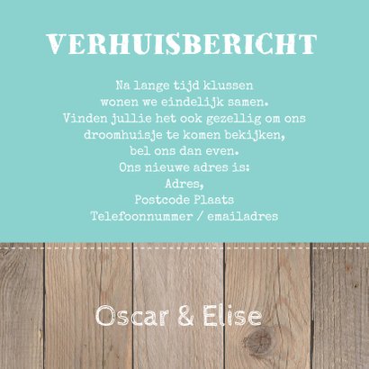 Verhuiskaart huisjes slinger houtlook 3