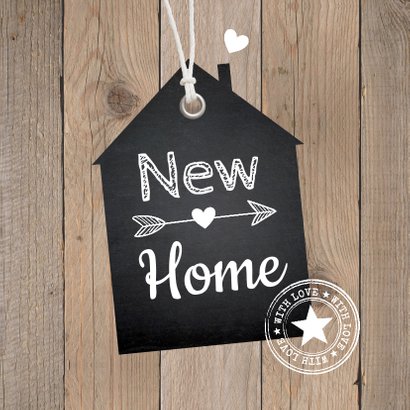 Verhuiskaart label houtlook 2