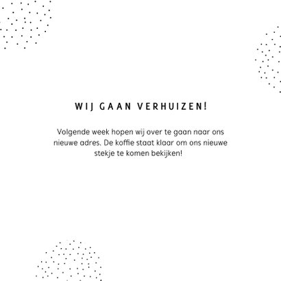 Verhuiskaart met aquarel kamerplanten 3