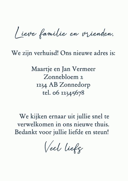 Verhuiskaart Op de scooter 3