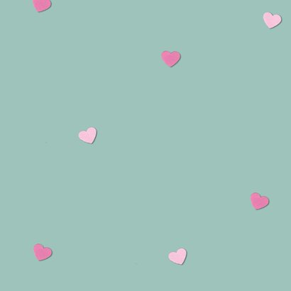 Verhuiskaart pastel housewarming Achterkant