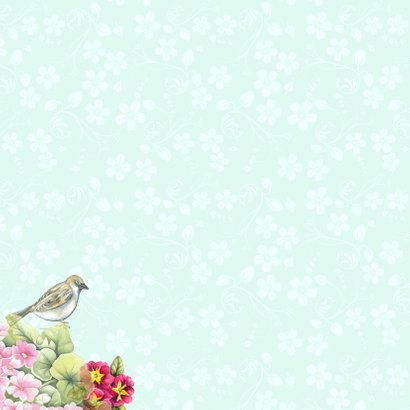 verhuiskaart vogelhuis bloemen 2