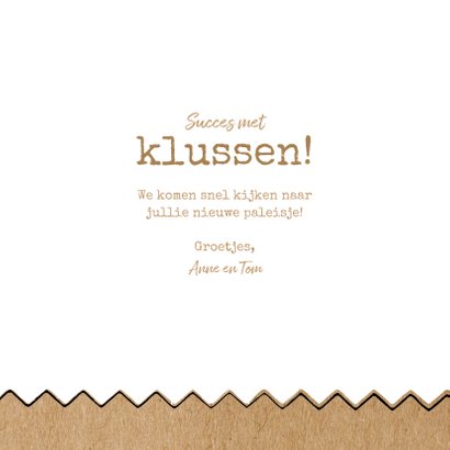 Verhuiskaart voor succes met klussen 3