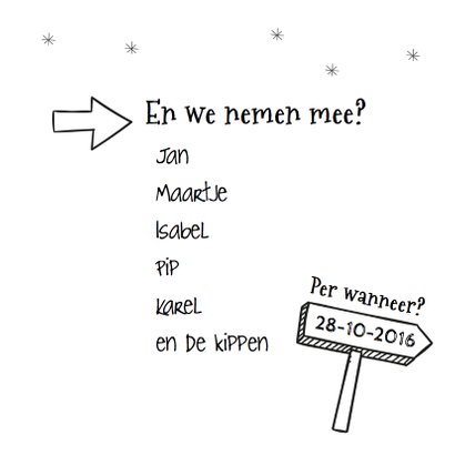 Verhuiskaart we nemen mee 3