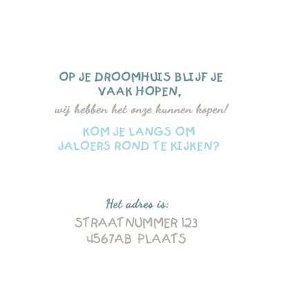 Verhuizen Home Vogeltje 3
