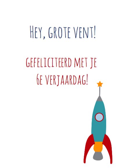 verjaardag astronaut 3