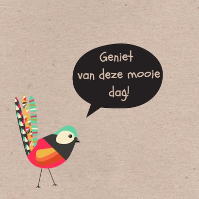 Verjaardag bird - SV 2