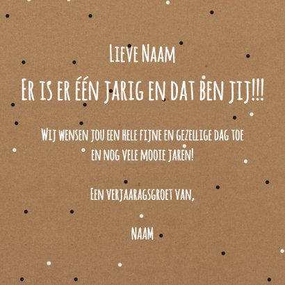 Verjaardag Birthday Kat 3