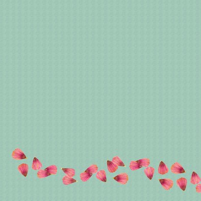 Verjaardag bloemen hart - SV 2