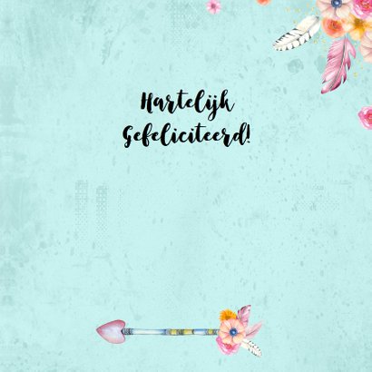 Verjaardag Bohemian veren 3