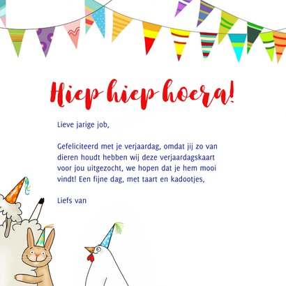 Verjaardag - dierenverjaardagsfeest 3