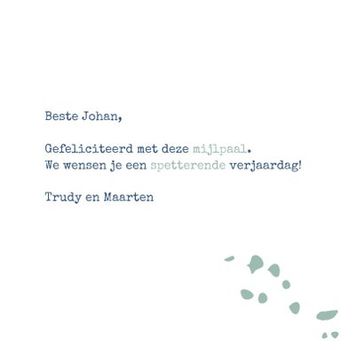 Verjaardag Een spetterende felicitatie 3