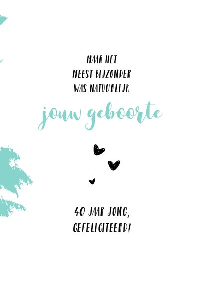 Verjaardag felicitatie geboortejaar 1980 nieuwsfeiten 3