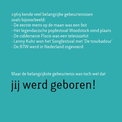 Verjaardag geboorte 1969 2