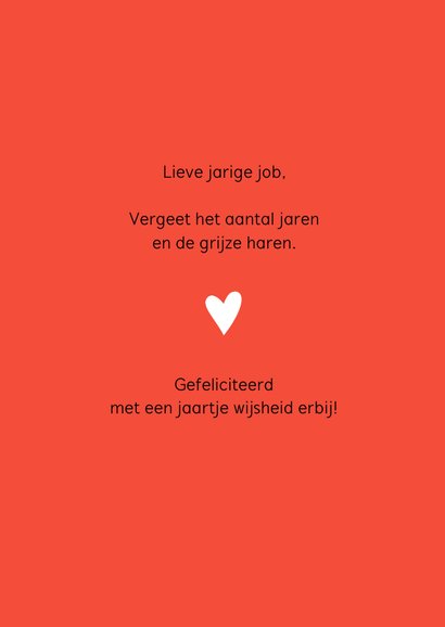 Verjaardag gedicht Jarige Job 3