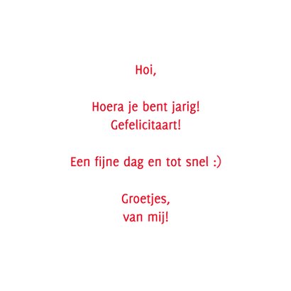 Verjaardag grappig gefelicitaart 3