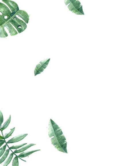 Verjaardag. Happy Birthday botanisch 2