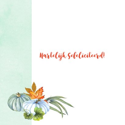 Verjaardag herfst kalebas 2