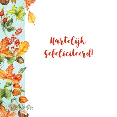 Verjaardag herfst leeftijd 2